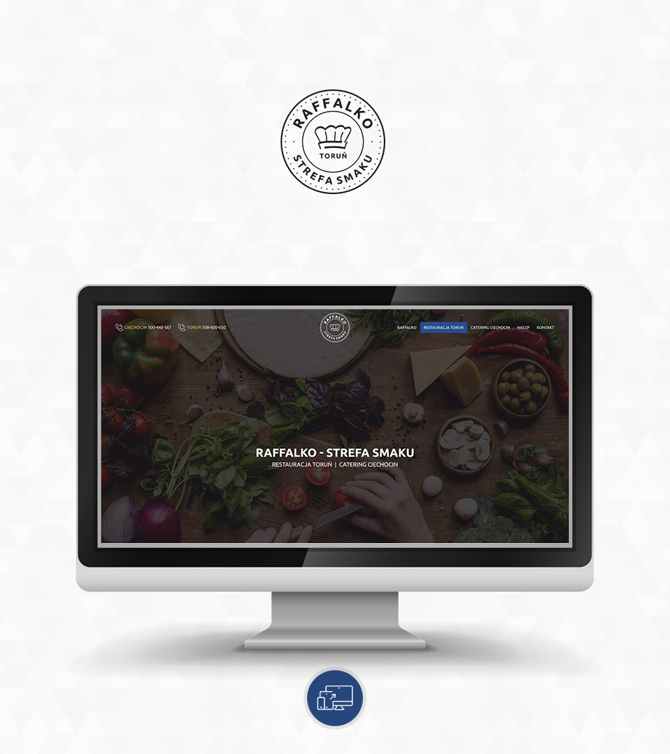 Restauracja Raffalko, logo i strona internetowa