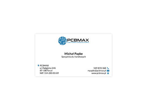 Wizytówka | PCBMAX